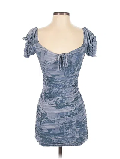 Pre-owned Urban Outfitters Cocktail Dress In Blue