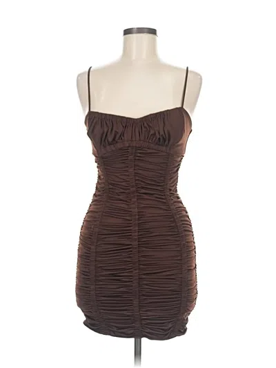 Pre-owned Urban Outfitters Cocktail Dress In Brown