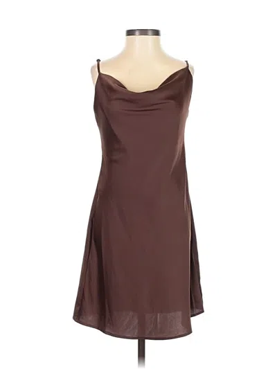 Pre-owned Urban Outfitters Cocktail Dress In Brown