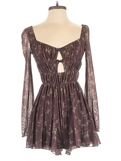 Pre-owned Urban Outfitters Cocktail Dress In Brown