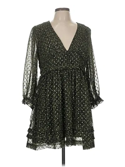Pre-owned Urban Outfitters Cocktail Dress In Green