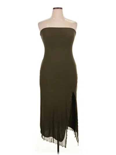 Pre-owned Urban Outfitters Cocktail Dress In Green