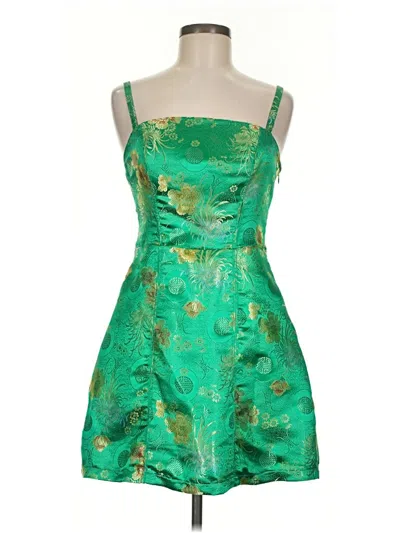 Pre-owned Urban Outfitters Cocktail Dress In Green