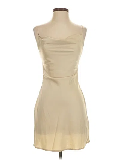 Pre-owned Urban Outfitters Cocktail Dress In Ivory