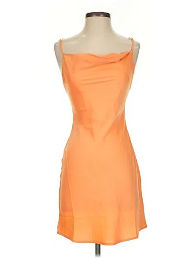 Pre-owned Urban Outfitters Cocktail Dress In Orange