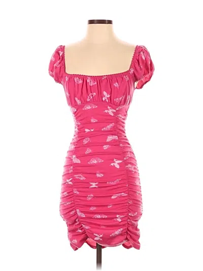 Pre-owned Urban Outfitters Cocktail Dress In Pink