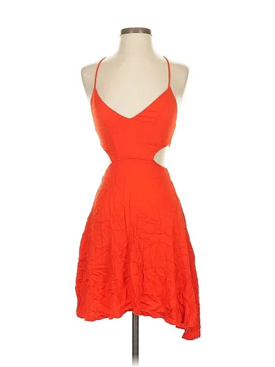 Pre-owned Urban Outfitters Cocktail Dress In Red