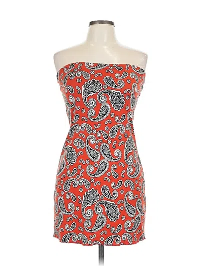 Pre-owned Urban Outfitters Cocktail Dress In Red