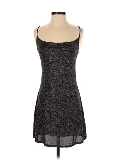 Pre-owned Urban Outfitters Cocktail Dress In Silver