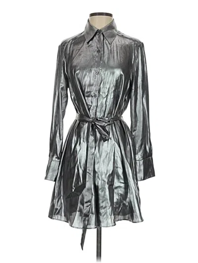 Pre-owned Urban Outfitters Cocktail Dress In Silver