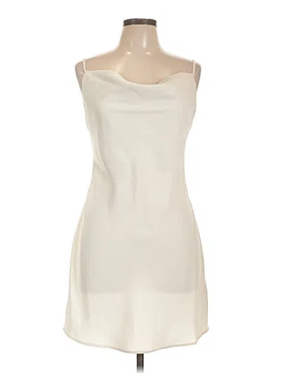 Pre-owned Urban Outfitters Cocktail Dress In White