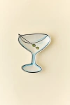 Urban Outfitters Cocktail Glass Ceramic Catch-all Dish In Clear At