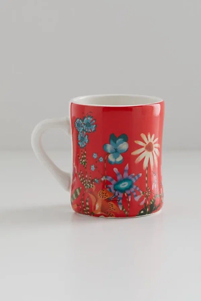 Urban Outfitters Color-changing Mug In Pink At  In Red