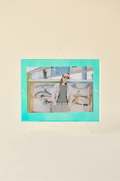 Urban Outfitters Colorful Acrylic Picture Frame In Blue At