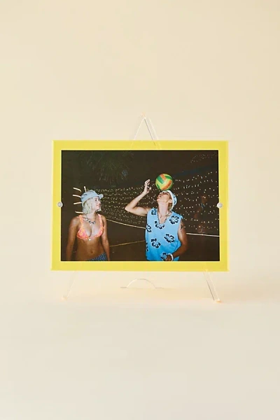 Urban Outfitters Colorful Acrylic Picture Frame In Yellow At