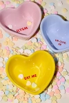 Urban Outfitters Conversation Heart Snack Bowl In Yellow At  In Multi