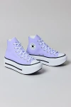Urban Outfitters Converse Women's Chuck Taylor All Star Lift Double Stack Sneaker In Violet Heat/egret/black, Women's