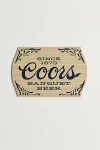 Urban Outfitters Coors Banquet Beer Wood Wall Hanging In Coors At  In Neutral