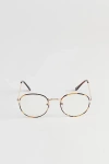 Urban Outfitters Corey Round Blue Light Glasses In Brown, Men's At  In Brown