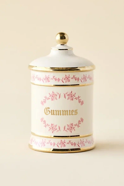 Urban Outfitters Cosette Ceramic Stash Canister In Gummies At  In White
