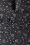 Urban Outfitters Cosmic Kitties Patterned Sheet Set In Midnight At  In Black