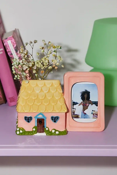 Urban Outfitters Cottage Instax Picture Frame Vase In Pink At