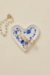 Urban Outfitters Country Icon Shape Ceramic Catch-all Dish In Heart At  In Blue