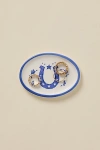 Urban Outfitters Country Icon Shape Ceramic Catch-all Dish In Navy At  In Blue