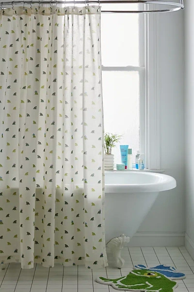 Urban Outfitters Cowboy Frog Patterned Shower Curtain At  In Multi