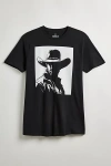 URBAN OUTFITTERS COWBOY SILHOUETTE TEE IN BLACK, MEN'S AT URBAN OUTFITTERS