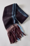 Urban Outfitters Cozy Oversized Woven Scarf In Brown, Women's At