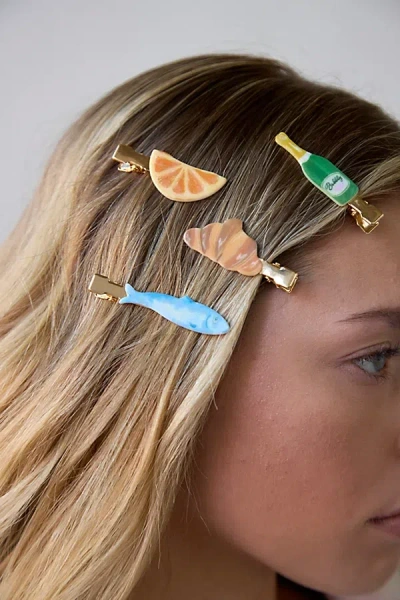 Urban Outfitters Crease-free Hair Clip Set In Hamptons, Women's At
