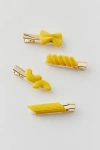 Urban Outfitters Crease-free Hair Clip Set In Pasta, Women's At