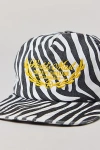 Urban Outfitters Creative Director Zebra Pattern Golfer Hat In Zebra, Men's At  In Zebra