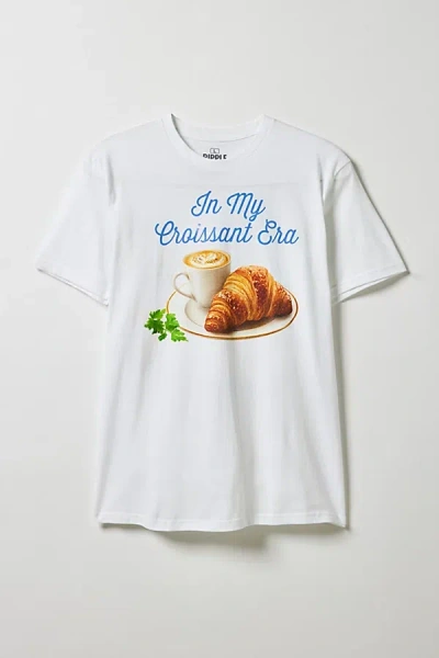 Urban Outfitters Croissant Cafe Graphic Tee In White, Men's At