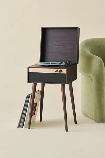 Urban Outfitters Crosley Jasper Record Player In Brown At