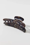 Urban Outfitters Curved Leopard Print Claw Clip In Leopard Print, Women's At  In Leopard Print