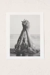 Urban Outfitters Dagmar Pels Wild And Free Just Like The Sea Art Print At  In White