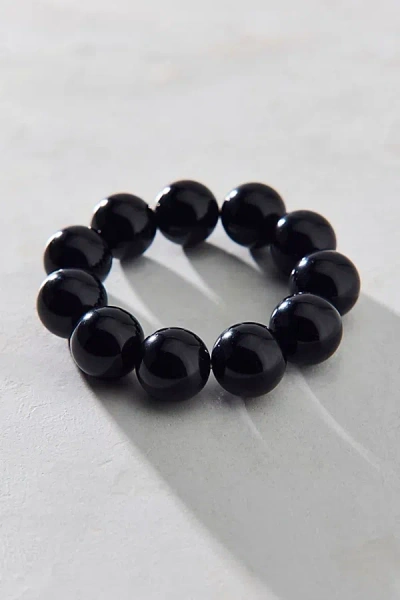 Urban Outfitters Dani Statement Beaded Bracelet In Black, Women's At