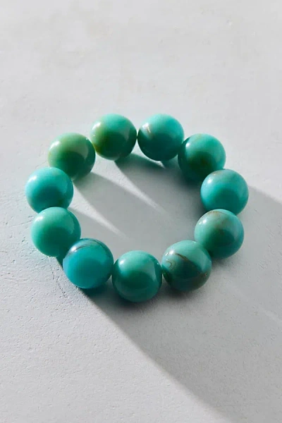 Urban Outfitters Dani Statement Beaded Bracelet In Mint, Women's At  In Green