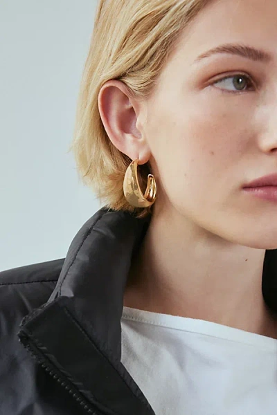 Urban Outfitters Daphne Essential Oversized Hoop Earring In Gold, Women's At