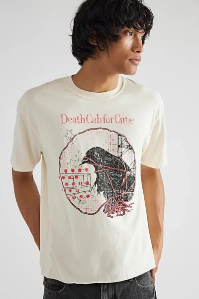Urban Outfitters Death Cab For Cutie Transatlanticism Tee In Ivory, Men's At  In White