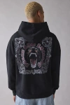 Urban Outfitters Death Row Records Doberman Graphic Hoodie Sweatshirt In Black, Men's At  In Black