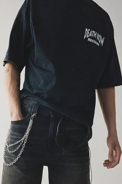 Urban Outfitters Death Row Records Graphic Tee In Black, Men's At