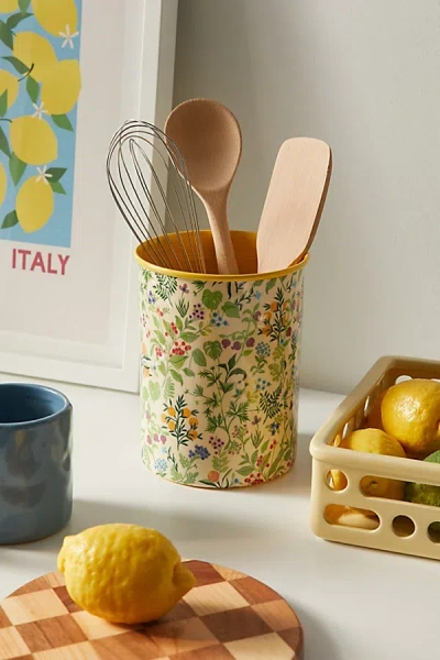 Urban Outfitters Decal Utensil Holder In Floral At  In Multi
