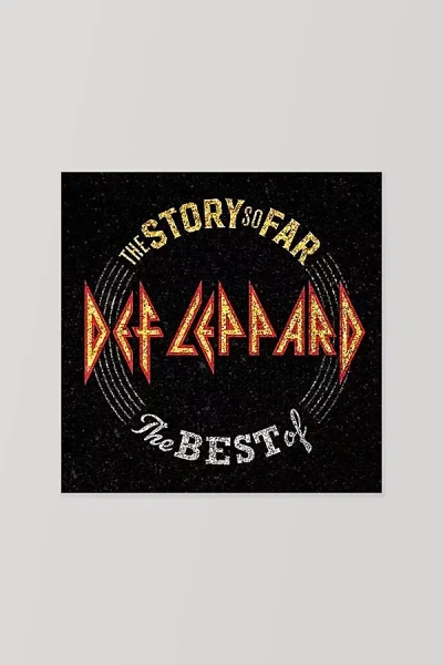 Urban Outfitters Def Leppard - Story So Far: The Best Of Def Leppard Lp In Black At