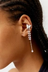 URBAN OUTFITTERS DELICATE BUTTERFLY EAR CUFF IN SILVER, WOMEN'S AT URBAN OUTFITTERS