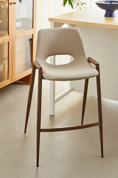 Urban Outfitters Demi Counter Stool - Set Of 2 In Ivory At  In Neutral