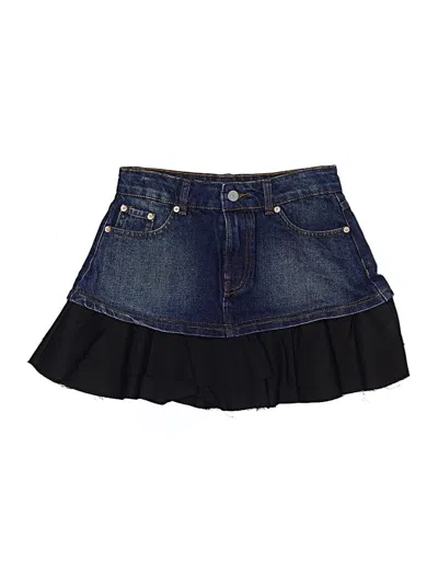 Pre-owned Urban Outfitters Denim Skirt In Blue