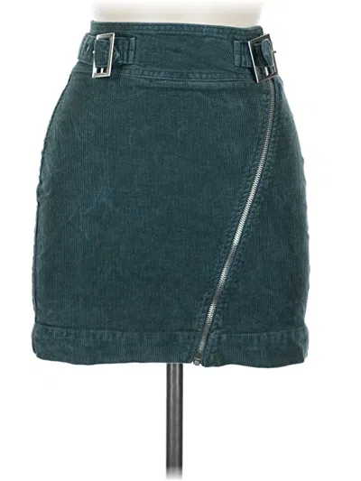 Pre-owned Urban Outfitters Denim Skirt In Blue